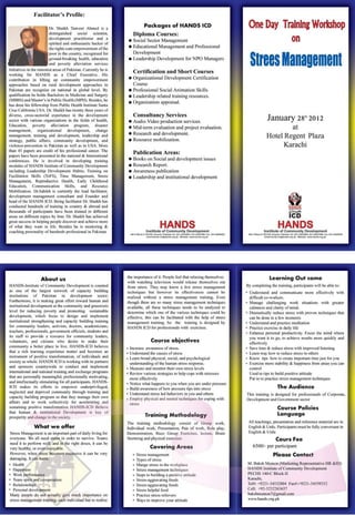 HANDS ICD Stress management Brochure PDF
