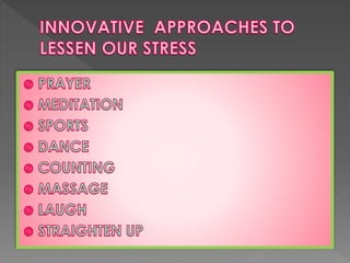 Stress management by dr. abakash barik