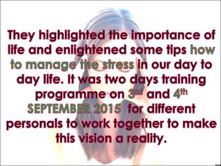 Stress management by dr. abakash barik