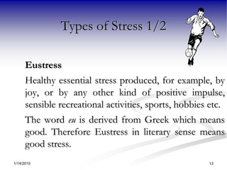 Stressmanagement orientation | PDF