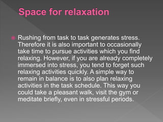 Stress management presentation | PPTX
