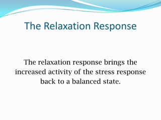 Stress management seminar | PPT