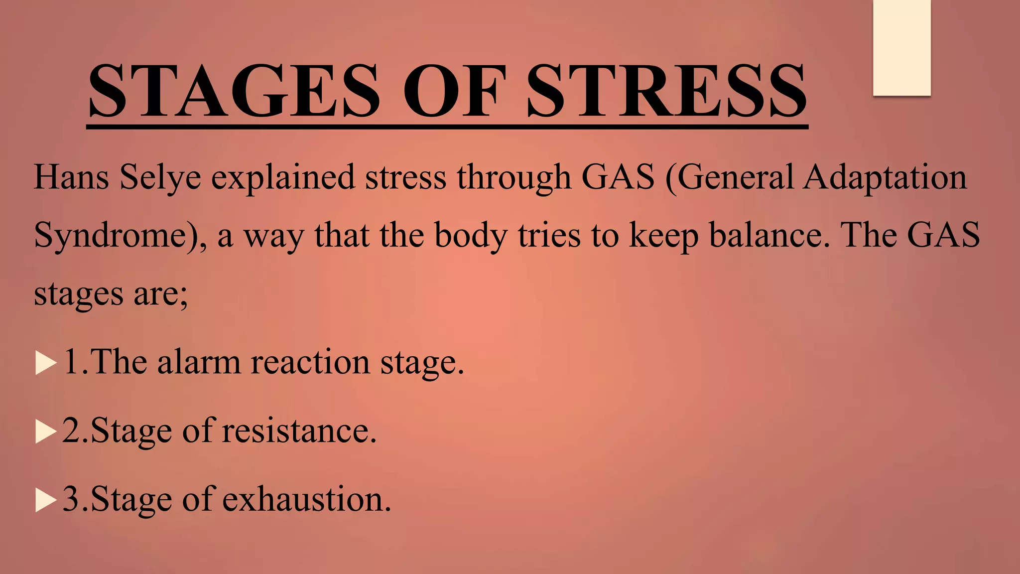 Stress management |Types of stress | PPTX