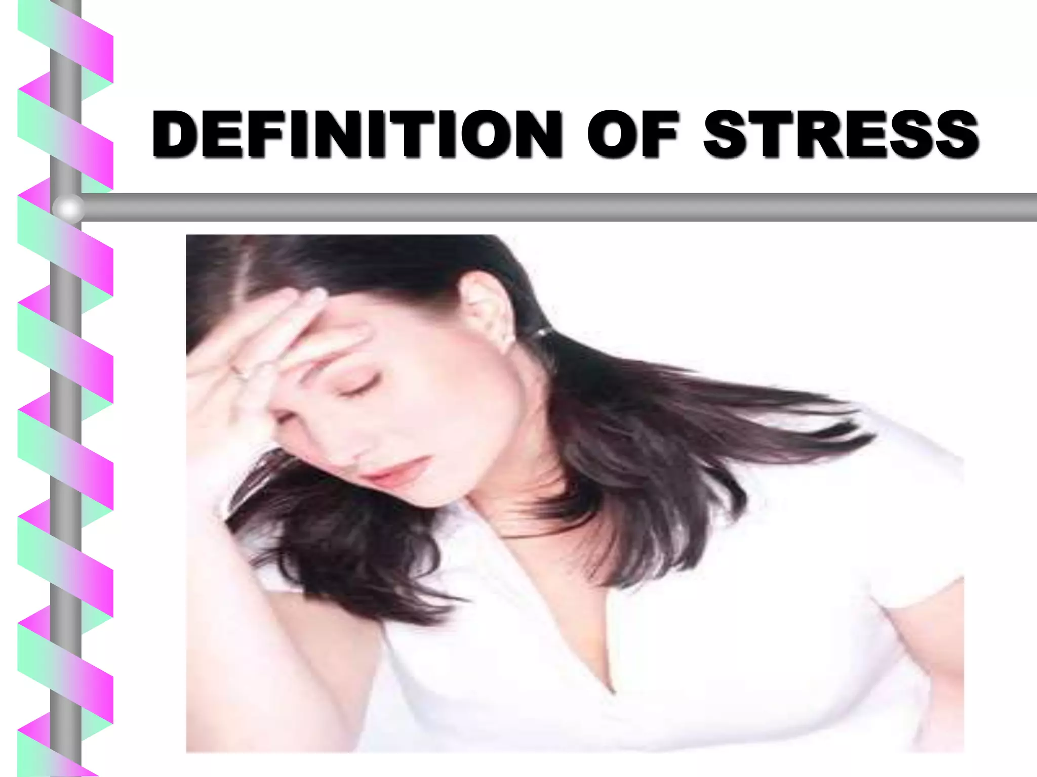 Stressors and illness | PPT
