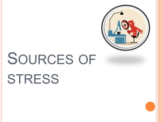 SOURCES OF
STRESS
 