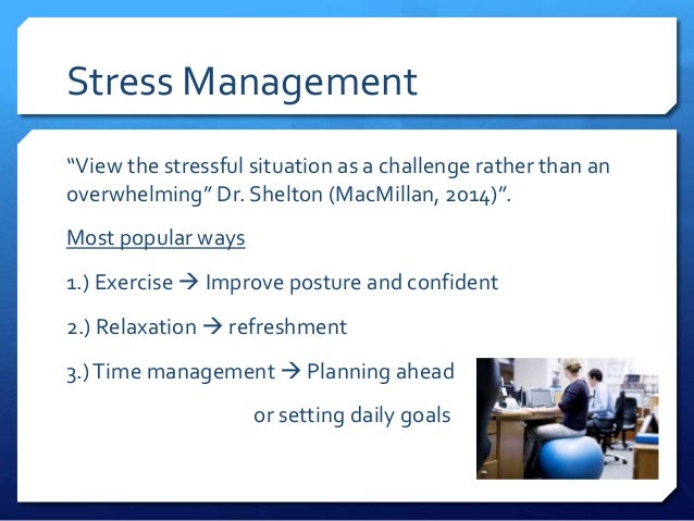 Conclusion For Stress Management