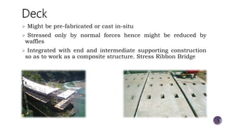 STRESS RIBBON BRIDGE | PPTX