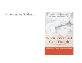 For Secondary Students...
 