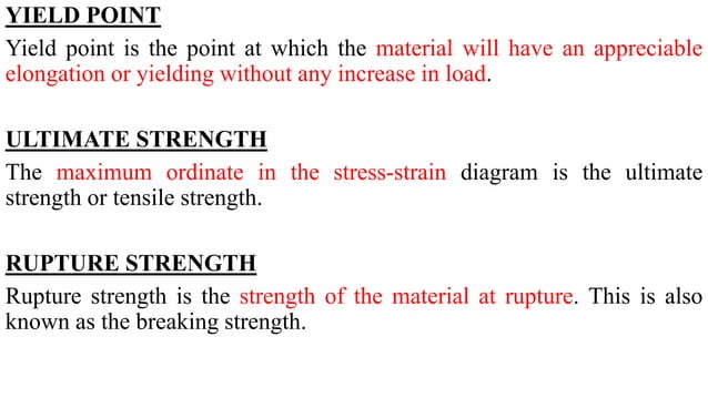 Strength Of Materials Engineering Mechanics Stress Strain Graph Pdf