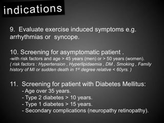 Interpretation of Stress test