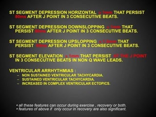 Interpretation of Stress test