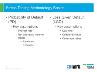 Building Blocks for Loan Portfolio Stress Testing | PDF
