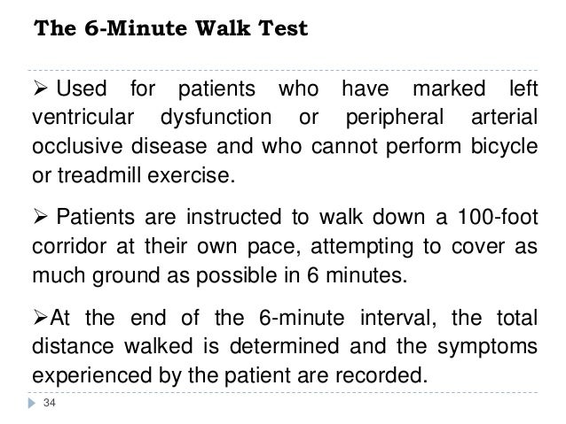 33 Minute Walk Test 33 Minute Walk Test