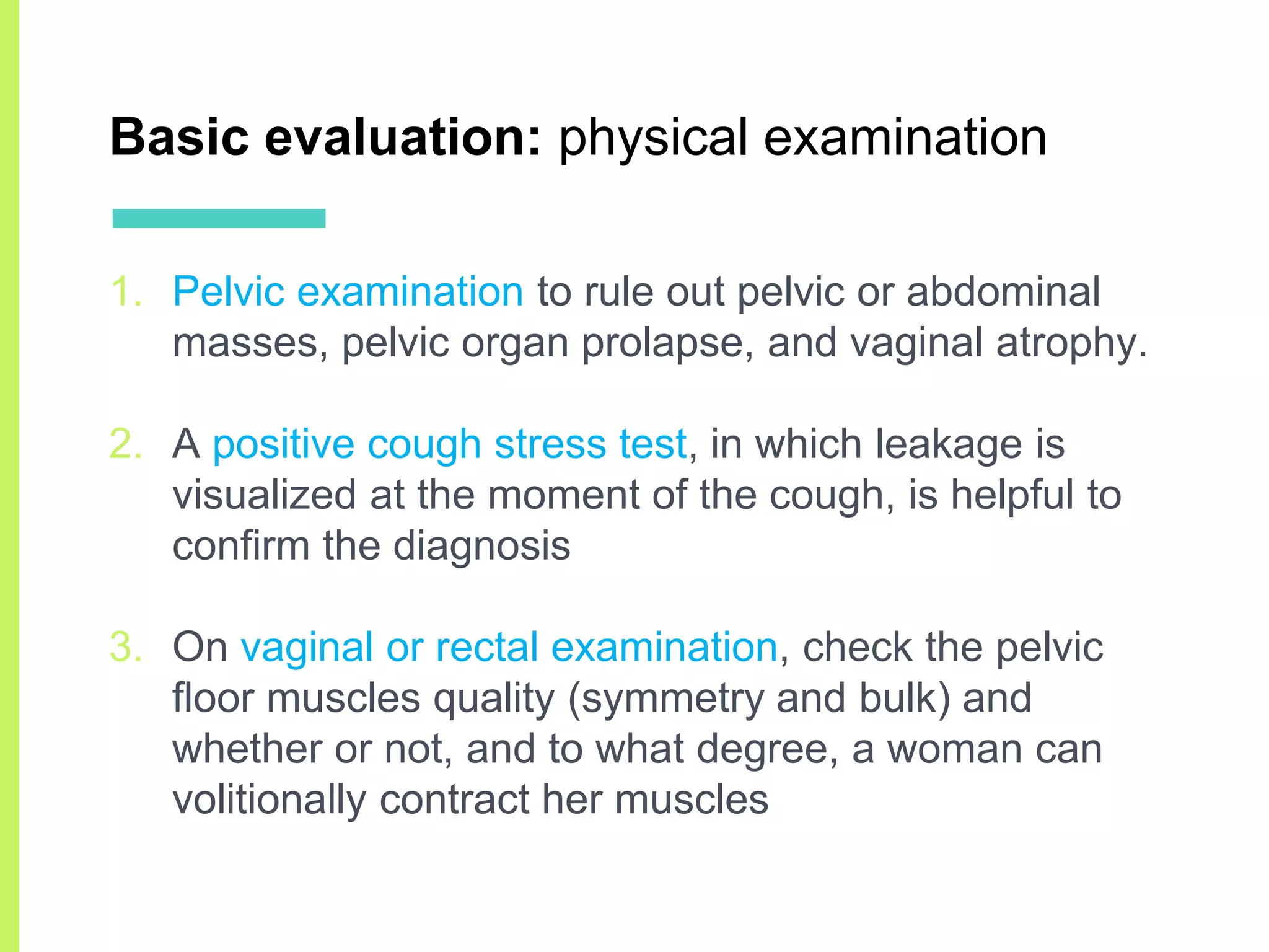 Stress urinary incontinence | PDF