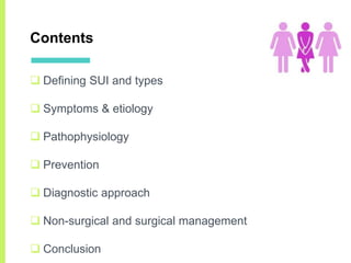 Stress urinary incontinence | PDF