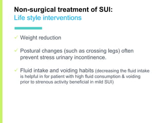 Stress urinary incontinence | PDF