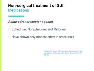 Stress urinary incontinence | PDF