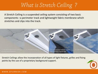 Ofurnish - Stretch Ceiling Presentation | PDF