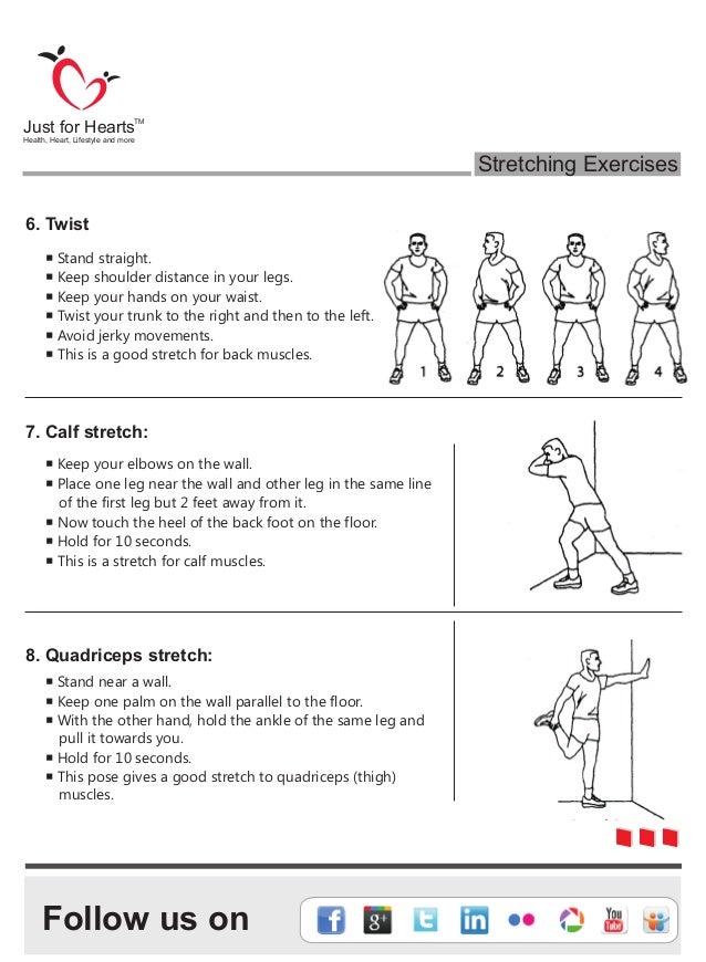 Stretching exercises is book best option