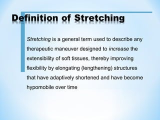Stretching Exercises PPT
