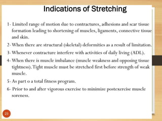 stretching third sem.pptx EXERCISE THERAPY TECHNIQUES