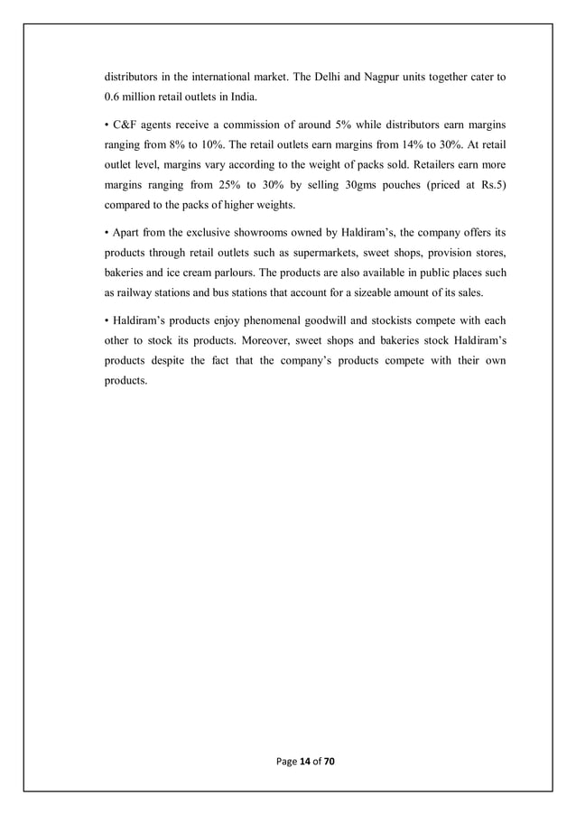 Bba project report final year | PDF