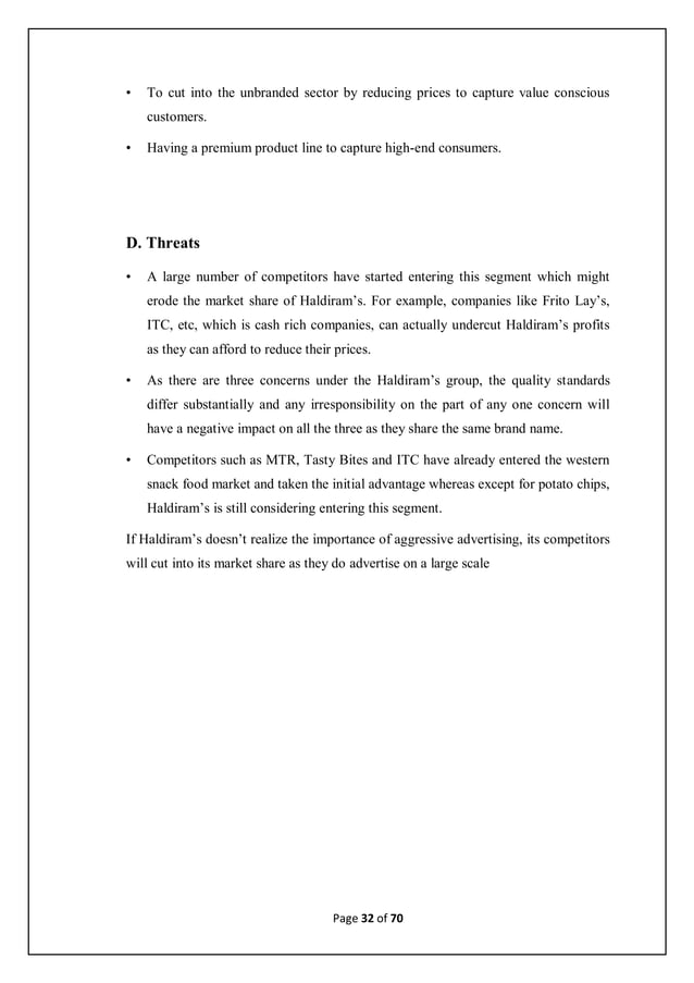 Bba project report final year | PDF