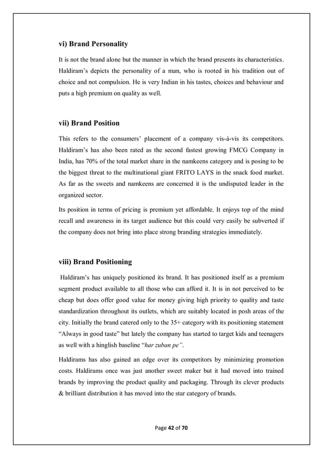 Bba project report final year | PDF