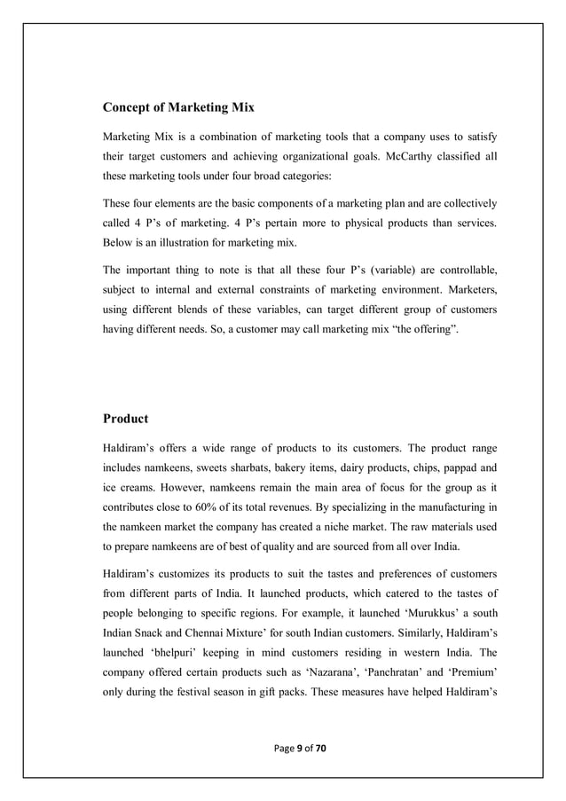 Bba project report final year | PDF