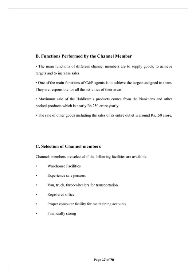 Bba Project Report Final Year