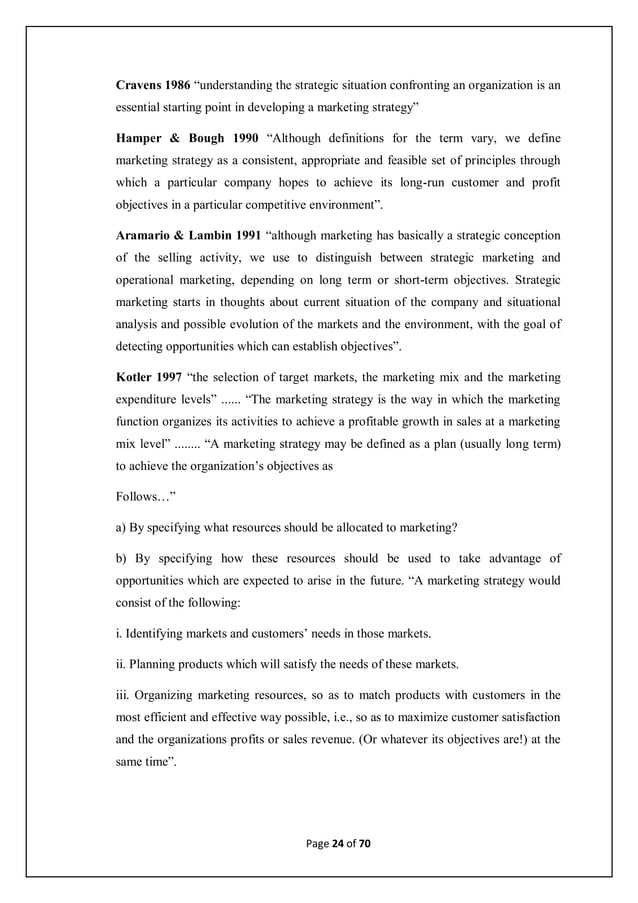 Bba Project Report Final Year