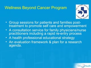 Cancer Survivorship Care: Global Perspectives and Opportunities for ...