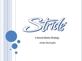 A Social Media Strategy Jordan Burroughs 