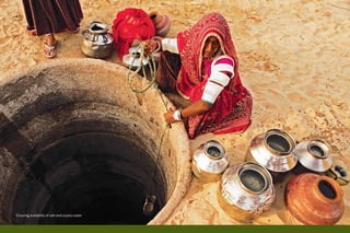 12 I Inaugural Issue




Ensuring availability of safe and surplus water
 