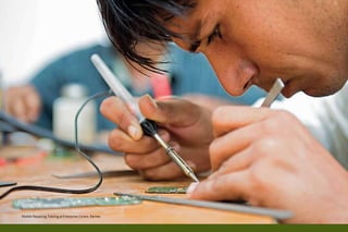 20 I Inaugural Issue




Mobile Repairing Training at Enterprise Centre, Barmer
 