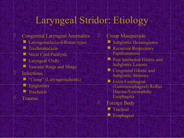 Vascular Ring Anomaly Hoarseness Vascular Ring Anomaly Hoarseness