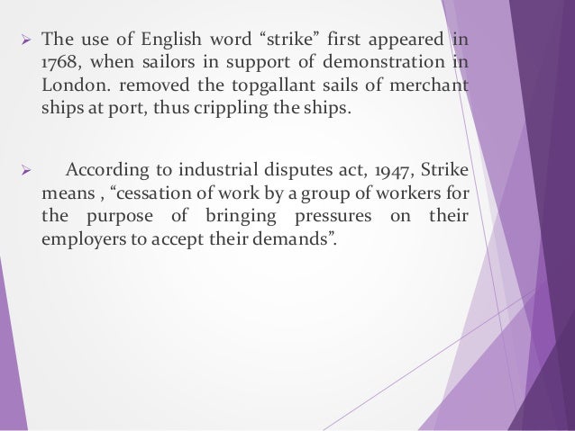 strike definition in english