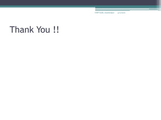Thank You !!4/2/2010GMP XLRI, Jamshedpur
