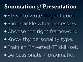 Striking a Balance: Middle Ground in Front-End Development