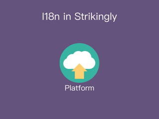 I18n in Strikingly
Platform
Workﬂow People
Technology
 