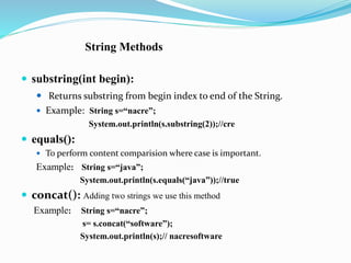 java string substring, java string substring 全角... Java String | PPTX