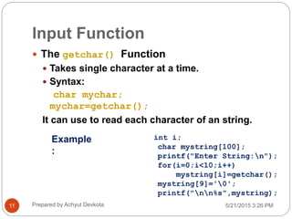 C programming - String | PPTX