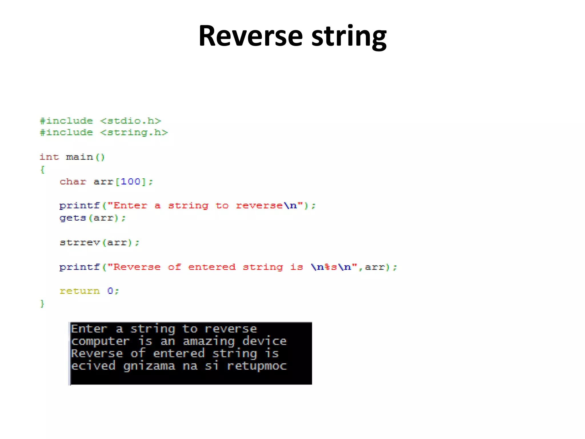 String | PPT