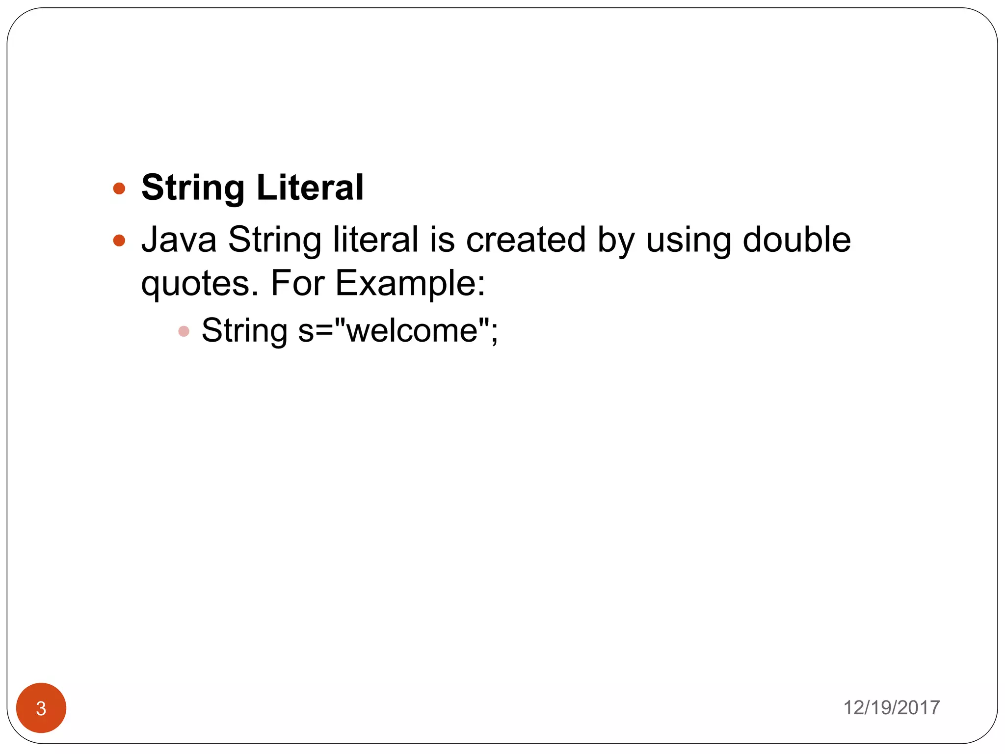 String | PPT
