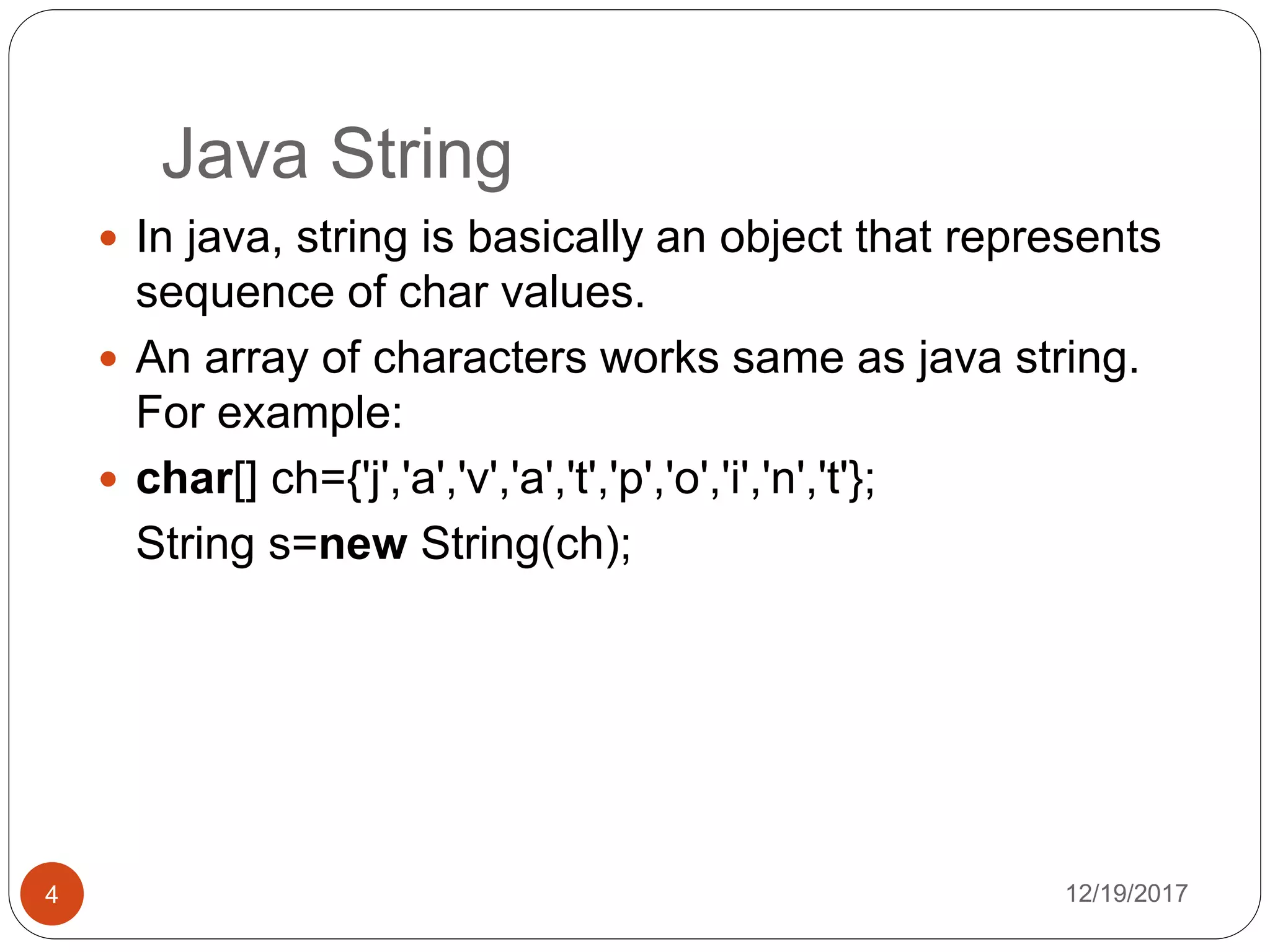 String | PPT