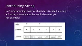 String C Programming | PPT