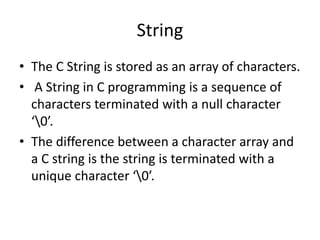 fundamentals of c programming_String.pptx