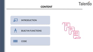 string in python programming in cse subject | PPTX