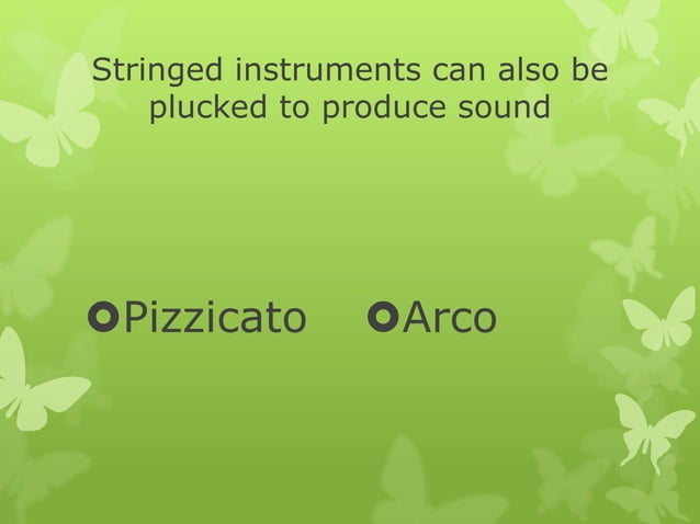 Stringed instruments micro teaching powerpoint | PPTX