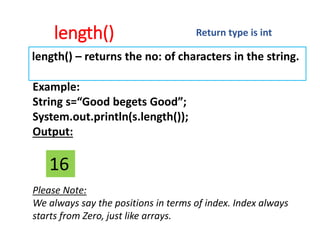 String functions | PPT